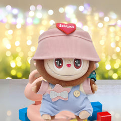 Clothes for Doll,Cute Outfit Set with Hat & Accessories for 17cm Dolls,Soft Cotton Clothing (No Doll) (Green)