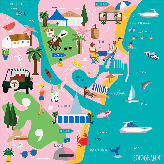 Sotogrande Map 20x20