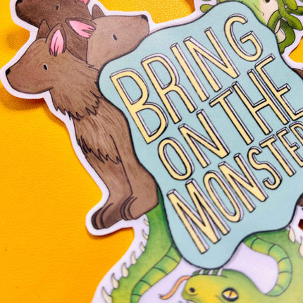 Greek Mythology Monsters Vinyl Sticker