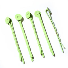 Candy Color Band Tray Clip Internet Celebrity Small Hairpin Handmade Hair Accessories 14g