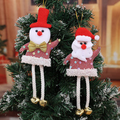 Christmas Decorative Small Pendant Window Layout