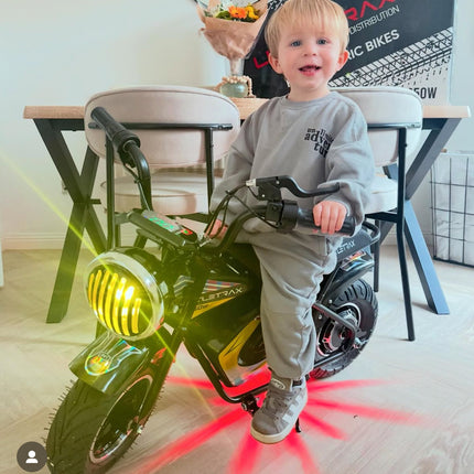 Littletrax 350W Kids Electric Bike – Ages 3 to 12+ ride on motorbike!