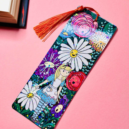 Alice in Wonderland Holographic Bookmark
