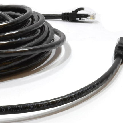 Maplin Outdoor External CAT6 Copper UTP Ethernet Network Cable - Black