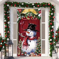 Christmas Curtain Decoration Hanging Cloth Background