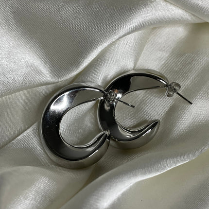 Silver ‘Celine’ Hoops