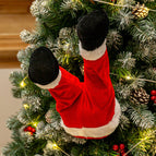 Christmas Leg Red / 13x115x34cm