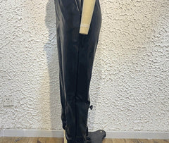 Women's Fashion Personality New Sexy PU Casual Pants