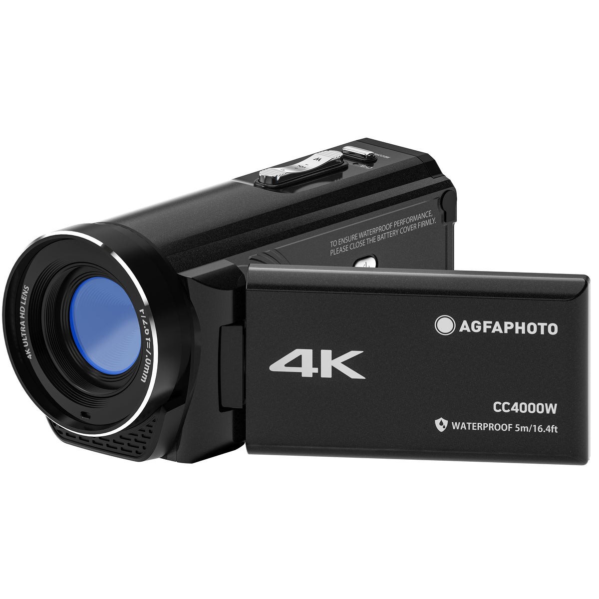 Agfa Photo Realimove CC4000W 4K Waterproof Camcorder