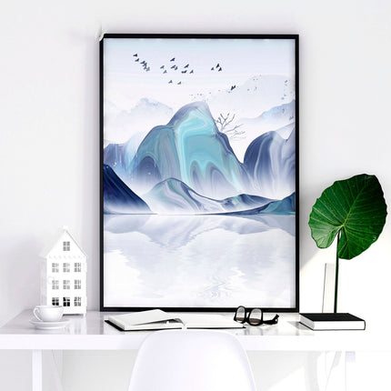 Japanese wall decor | set of 3 Bedroom wall prints