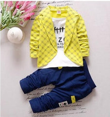 Toddler Baby Clothes Children Suit 0-3 Years Old Suit  Pants Children's Sportswear Boys Girls Children's Clothing Brand