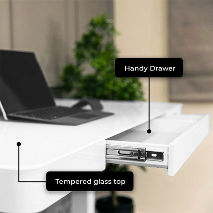 Smart Desk Height Adjustable (Glass Top)