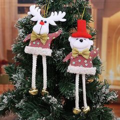 Christmas Decorative Small Pendant Window Layout