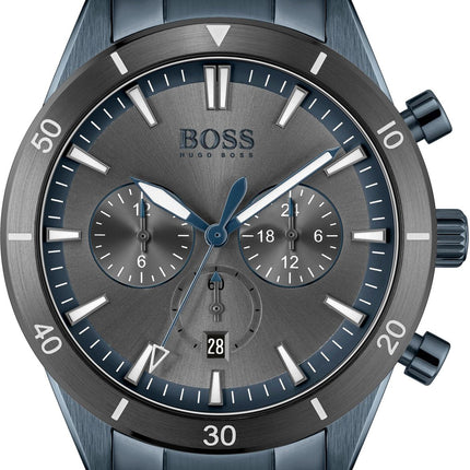 Hugo Boss Men's 1513865 Chronograph Blue Stainless Steel Watch