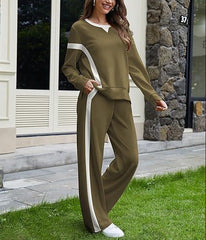 Casual Thin Korean Style Loose Student Fashion Sportswear Comfortable Two-piece Suit