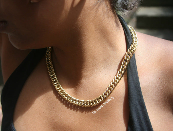 Chunky Luxe Link ‘Regal’ Chain - Gold/Silver