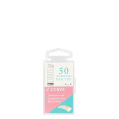 C Curve Assorted Nail Tips 50 Pack