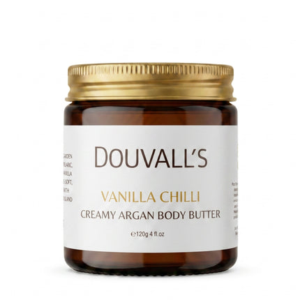 Organic Creamy Argan Body Butter 60ml | Luxurious Hydration in Six Scents