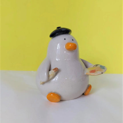 Quackson Pollock (Artist Duck)