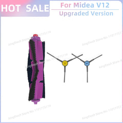 Fit for 미디어 Midea V12 / Eureka J12 Ultra Replacement Parts Accessories Main Roller Side Brush Hepa Filter Mop Cloth Dust Bag