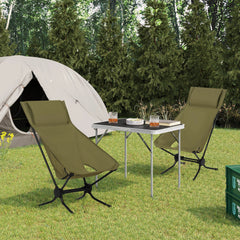 WOLTU Folding Camping Chair Ultralight Aluminium Outdoor Lounge Fishing Chair with Carry Bag for Outdoor Beach Garden BBQ Picnic