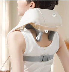 Multifunctional Cervical Massager Shoulder Neck Hot Compress Trapezius Muscle Massager