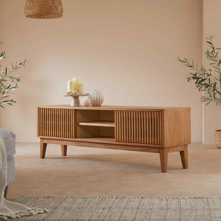 Melia Media Unit with Sliding Doors