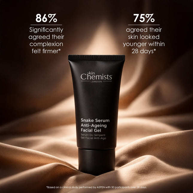 skinChemists Snake Serum Anti-Ageing Facial Gel 30ml