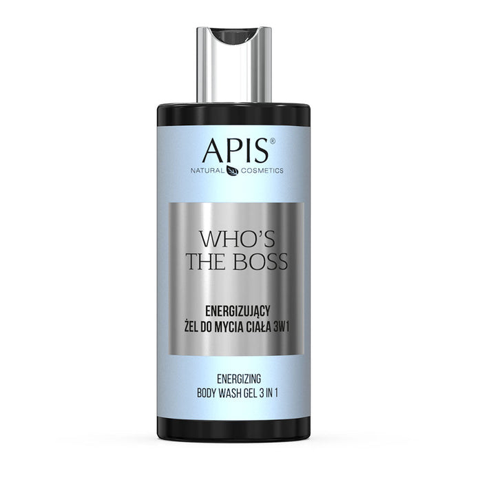 APIS Who’s the Boss Energising 3-in-1 Body Wash Gel | 300 ml