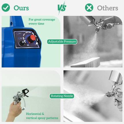 200 Bar Airless Paint Sprayer for DIY Projects