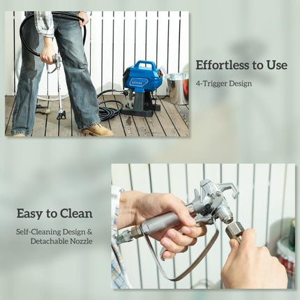 200 Bar Airless Paint Sprayer for DIY Projects