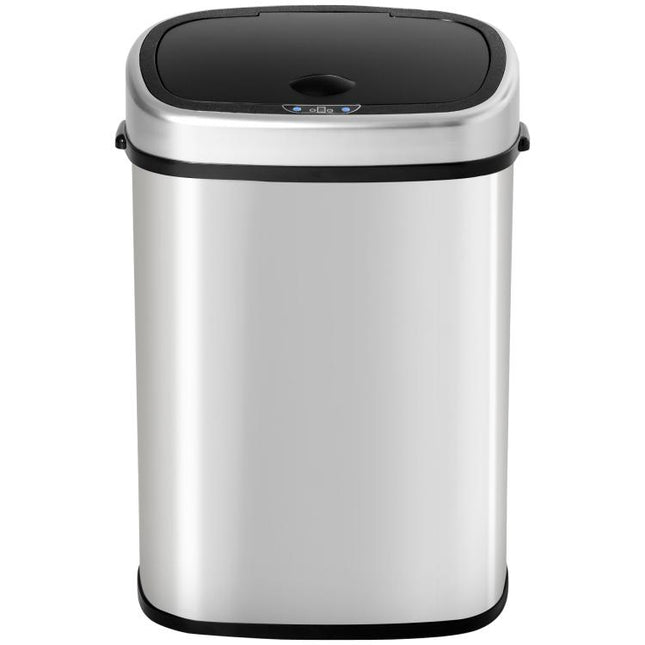 58L Stainless Steel Sensor Bin, Automatic Touchless Lid