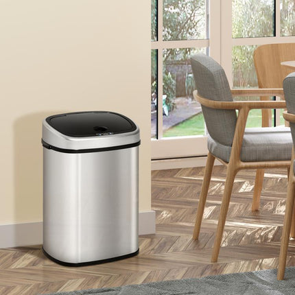 Keep Kitchen Waste Hands-Free – 58L Stainless Steel Sensor Bin
