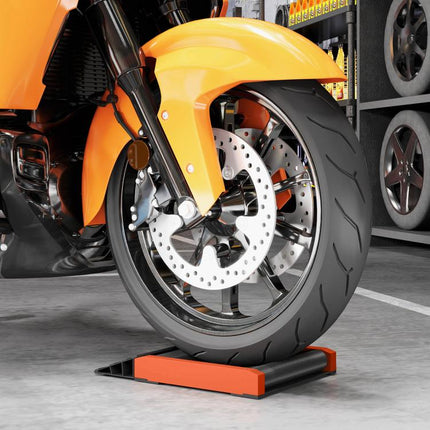 Make Motorcycle Wheel Care Easier – Roller Cleaning & Chain-Lube Stand