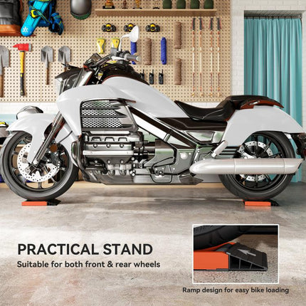 Make Motorcycle Wheel Care Easier – Roller Cleaning & Chain-Lube Stand