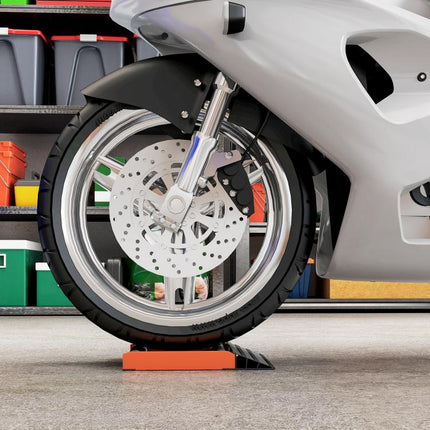 Make Motorcycle Wheel Care Easier – Roller Cleaning & Chain-Lube Stand