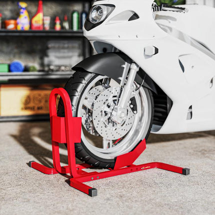 Keep Your Motorcycle Steady – Adjustable 17–21-Inch Wheel Chock