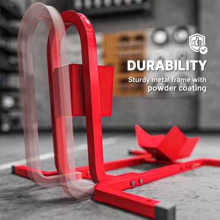 Keep Your Motorcycle Steady – Adjustable 17–21-Inch Wheel Chock