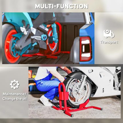 Keep Your Motorcycle Steady – Adjustable 17–21-Inch Wheel Chock