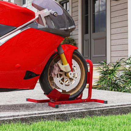 Keep Your Motorcycle Steady – Adjustable 17–21-Inch Wheel Chock