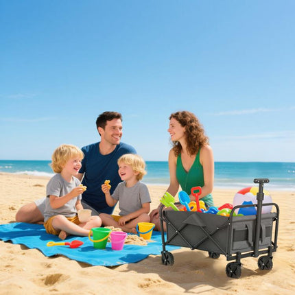 Pack More for Every Adventure – 62L Folding Outdoor Wagon