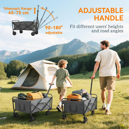Pack More for Every Adventure – 62L Folding Outdoor Wagon