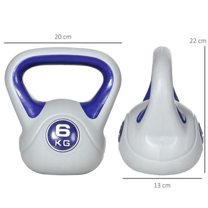 6kg Kettlebell Weight for Home Gym Strength Training