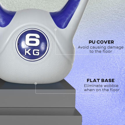 6kg Kettlebell Weight for Home Gym Strength Training