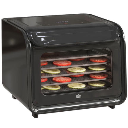 35-70 DegreesC Six-Tray Food Dehydrator - Black