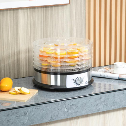 Turn Fresh Produce into Tasty Snacks – 5-Tray Food Dehydrator