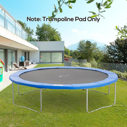 12ft Trampoline Pad, Φ366cm Trampoline Accessories Surround Pad Thick Foam Pads Padding Replacement Spare, Blue