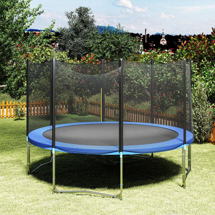 12ft Trampoline Pad, Φ366cm Trampoline Accessories Surround Pad Thick Foam Pads Padding Replacement Spare, Blue