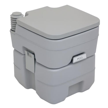 Portable Camping Toilet 20L Flushable Porta Potty 10L Water Tank Caravan Travel RV