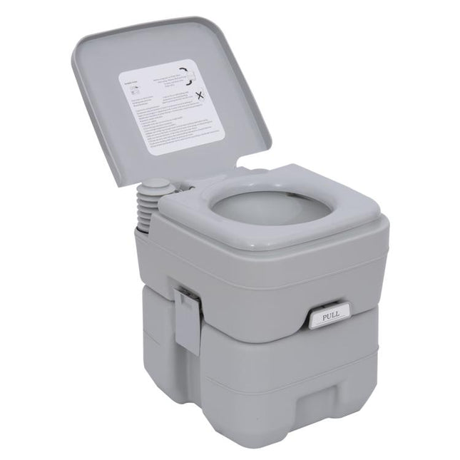 Portable Flushable Camping Toilet for Outdoor Use